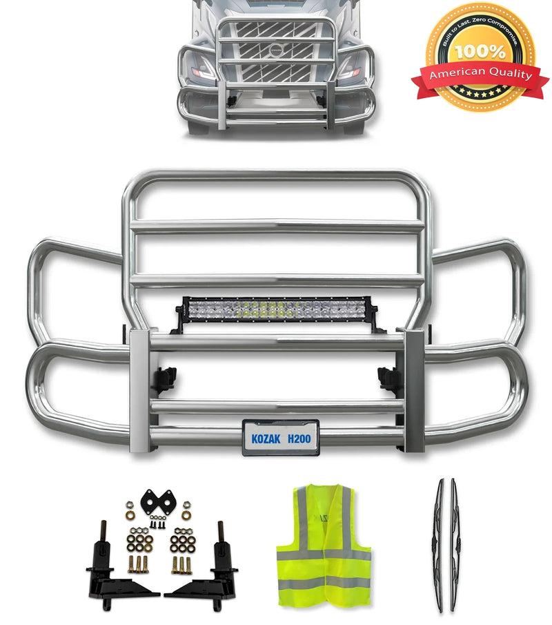 Front Steel Grille Deer Guard Herd 300 2025 Volvo VNL 660