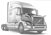 Hood Shell Fiberglass 2004-2017 Volvo VNL