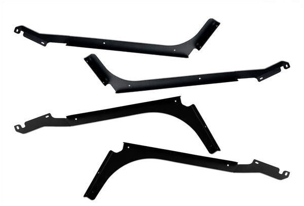 Upper Wind Cab Cabin Fairing w/Brackets Set 2018-2024 Volvo VNL