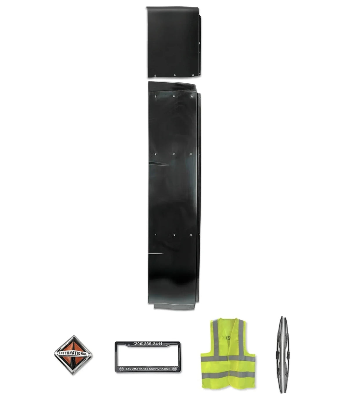 Top and Lower Wind Fairing Cab Extenders Driver International LT LT625