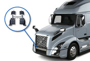 Mounting Brackets Set Plastic Bumper Volvo VNL 2018+ - 