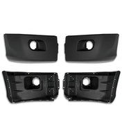 Bumper Set w/ Fog Holes Plastic + Fog Lights 2013-2021 Peterbilt 579