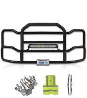 Grille Guard Large Black with Lights 2010+ Kenworth T700