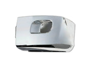 Chrome Plastic Bumper Corner Left Side No Fog Light Hole for Peterbilt 579 - 
