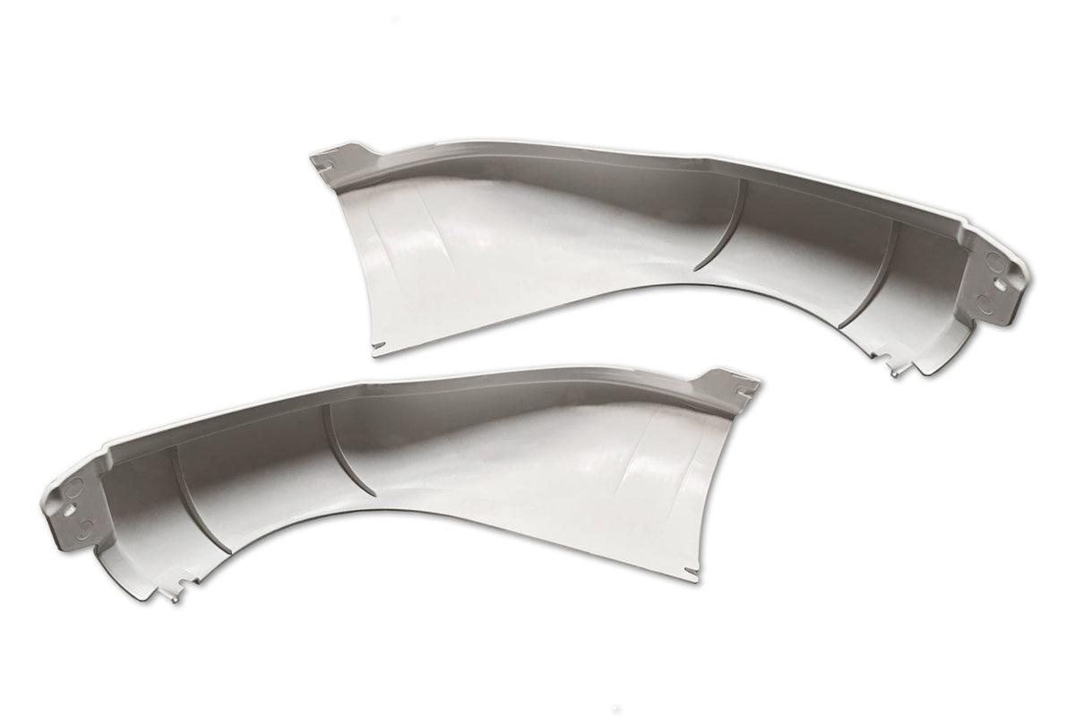 Curbside & Roadside Fascia Top Caps Set #98-8967 & #98-8966 Thermo King Precedent