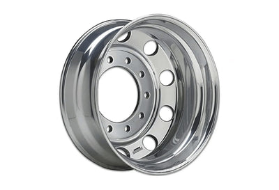 Forged Aluminum Wheel 22.5" x 8.25" 10 Lug on 285.75 mm Semi-Polished