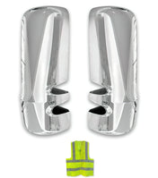 Door Mirror Covers Chrome Set Kenworth 2013-2021 T680 T880