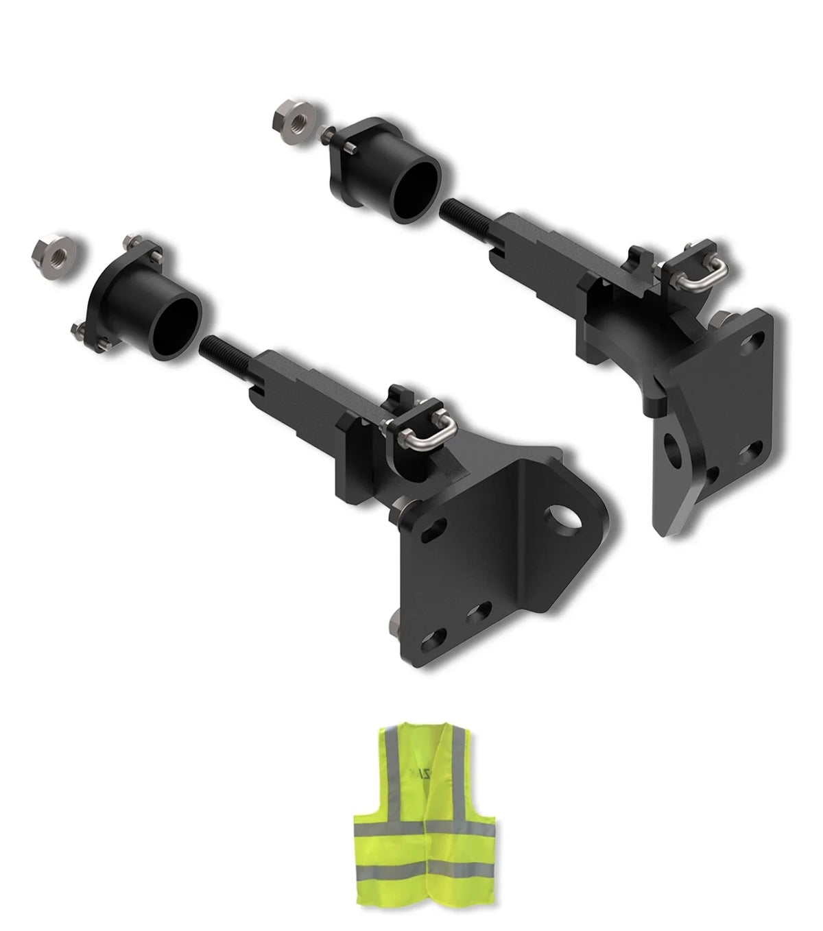 Mount Brackets Set 300 XG-26VNL For Front Bumper Deer Guard 2025+ Volvo VNL 300 440 640 660 840 860