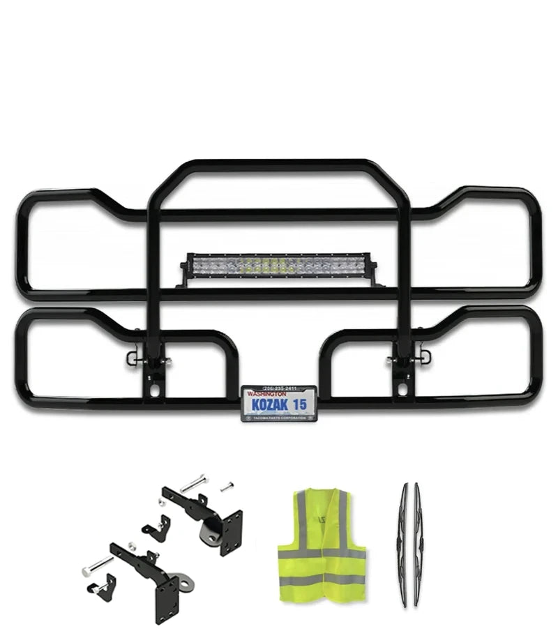 Front Grille Guard Black 2013-2021 Peterbilt 579