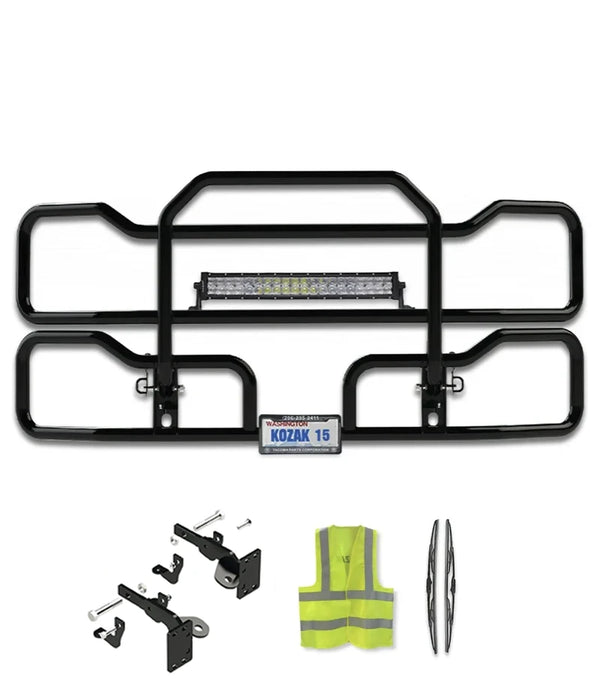 Front Grille Guard Black 2013-2021 Peterbilt 579