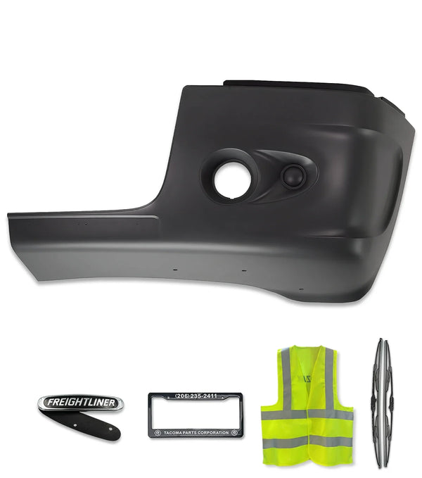 Bumper Corner With One Hole Plastic Driver 2005-2011 Freightliner Century 112 120