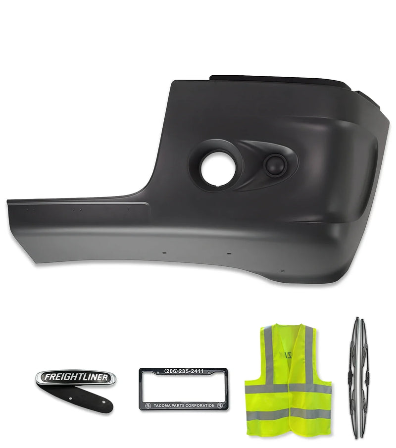 Bumper Corner With One Hole Plastic Driver 2005-2011 Freightliner Century 112 120