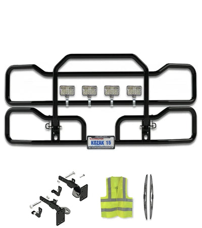 Front Grille Guard Black 2013-2021 Peterbilt 579