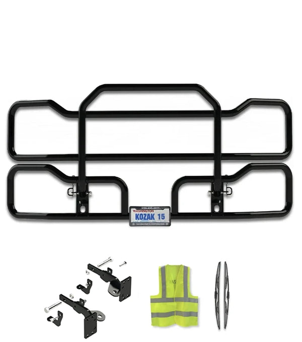 Front Grille Guard Black 2013-2021 Peterbilt 579