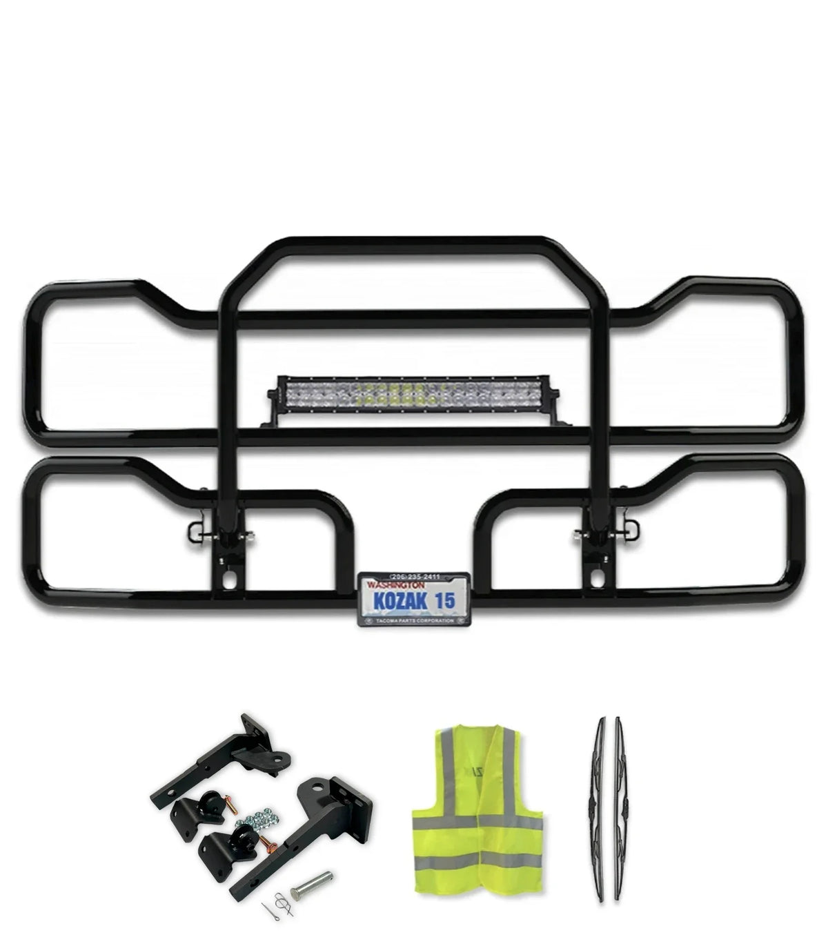 Front Grille Guard Black 2022+ Peterbilt 579 New