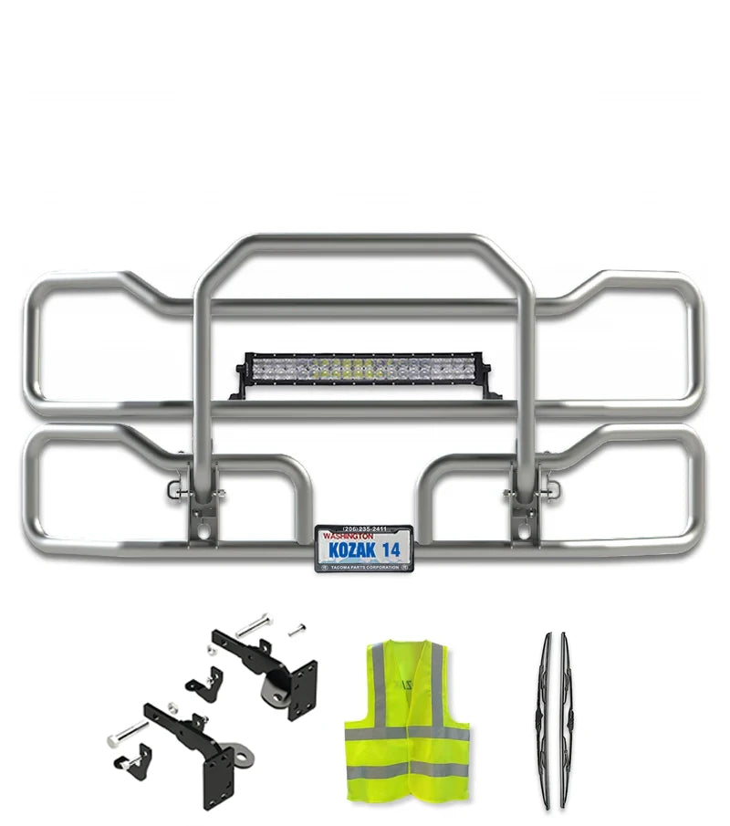 Front Grille Guard Chrome 2011-2021 Kenworth T680