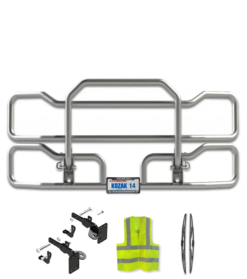 Front Grille Guard Chrome 2011-2021 Kenworth T680