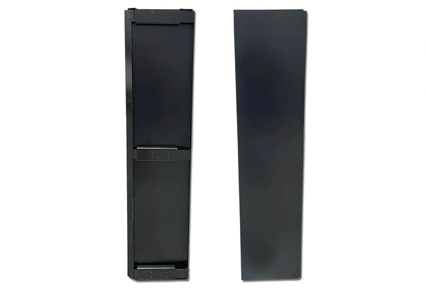 Kozak Cab Cabin Lower and Upper Sleeper Fairing Pair Set Large Left (Driver) Side Compatible with Kenworth T680 Plus Kenworth Logo, 2X 22 Windshield Wipers and KOZAK Vest