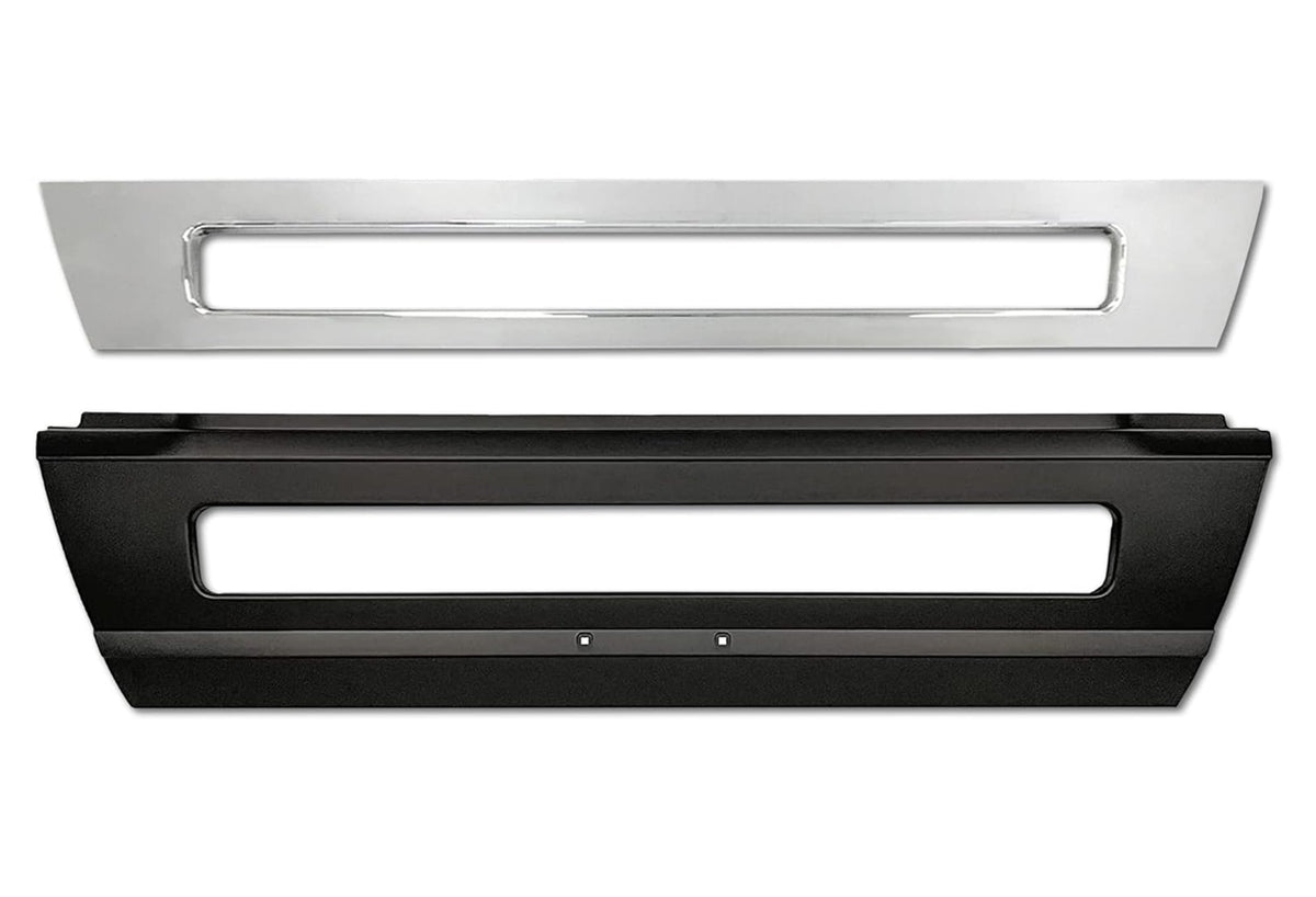 Bumper Center with Chrome Trim Set 2016-2017 Volvo VNL