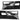 Kozak  Chrome Plastic Bumper Extension Corners Pair With Brackets with Fog lights and bezels for Kenworth T660 - 
