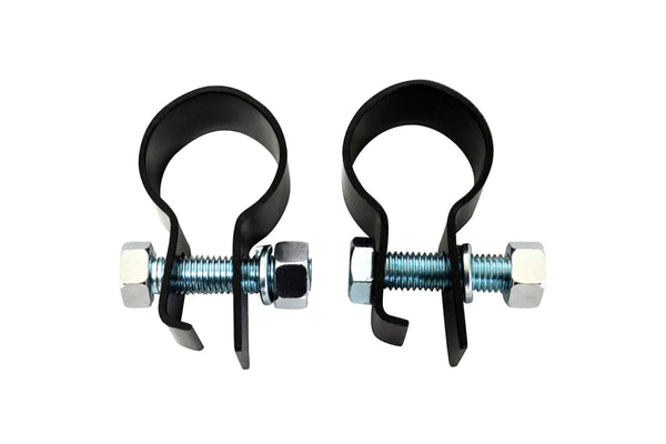 Quarter Fenders Set 24x24" Black Plastic Pair