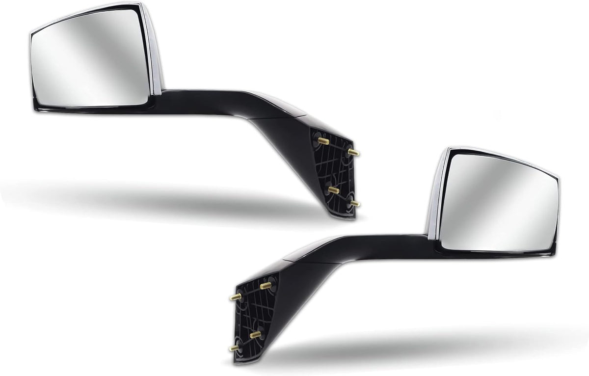 Hood Mirrors Chrome Set 2004-2017 Volvo VNL