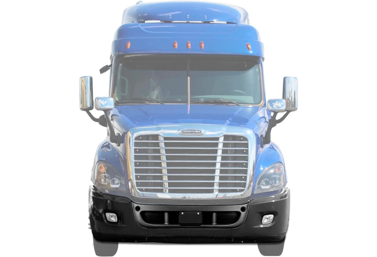 Bumper Set w/ Fog Light Holes Includes 2 Pcs Fog Light 2008-2017 Freightliner Cascadia 125 113