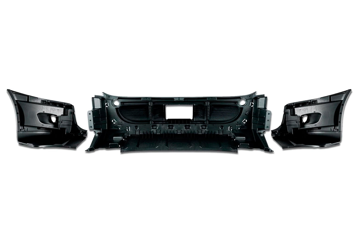 Bumper Set w/ Fog Light Holes Includes 2 Pcs Fog Light 2008-2017 Freightliner Cascadia 125 113