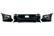 Bumper Set w/ Fog Light Holes Includes 2 Pcs Fog Light 2008-2017 Freightliner Cascadia 125 113