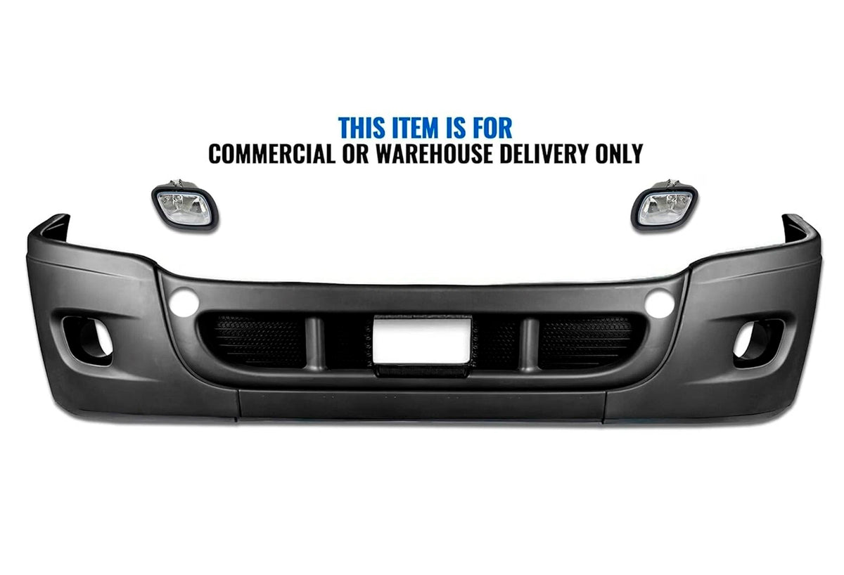 Bumper Set w/ Fog Light Holes Includes 2 Pcs Fog Light 2008-2017 Freightliner Cascadia 125 113