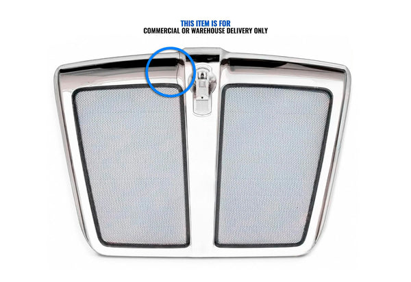 Grille Frame with Bug Screen Chrome MINOR COSMETIC DAMAGE Compatible with Kenworth T680 2013-2021