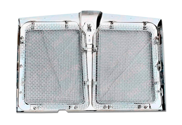 Grille Frame with Bug Screen Plastic MINOR COSMETIC DAMAGE Compatible with Kenworth T880