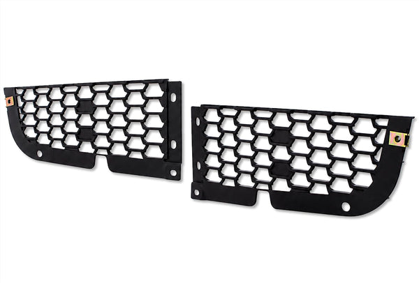 Front Bumper Upper Trim Mesh Grilles Set 2018-2024 Freightliner Cascadia