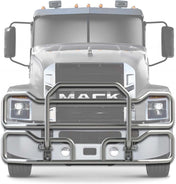 Grille Deer Guard Chrome (No Fog, only Steel Bumper) 2018+ Mack Anthem