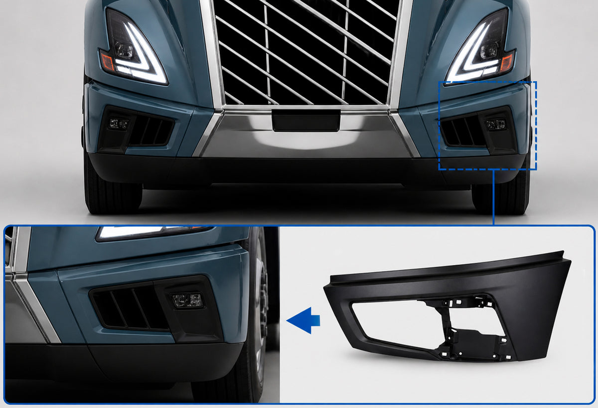 Bumper End Cap Driver 2025+ Volvo VNL New