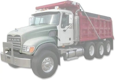 Fiberglass Hood Shell for Mack CV713 Granite 2002-2007 - Tacoma Parts Corporation