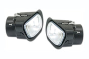Fog Lights Lamps Assembly with Mounting Brackets Set 2008-2017 Freightliner Cascadia 125 113