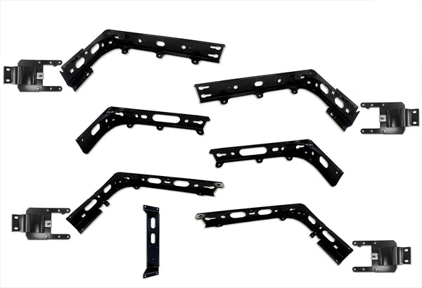 Cabin Fairings Lower Air Deflectors with Brackets Set 2025 2026 Volvo VNL New