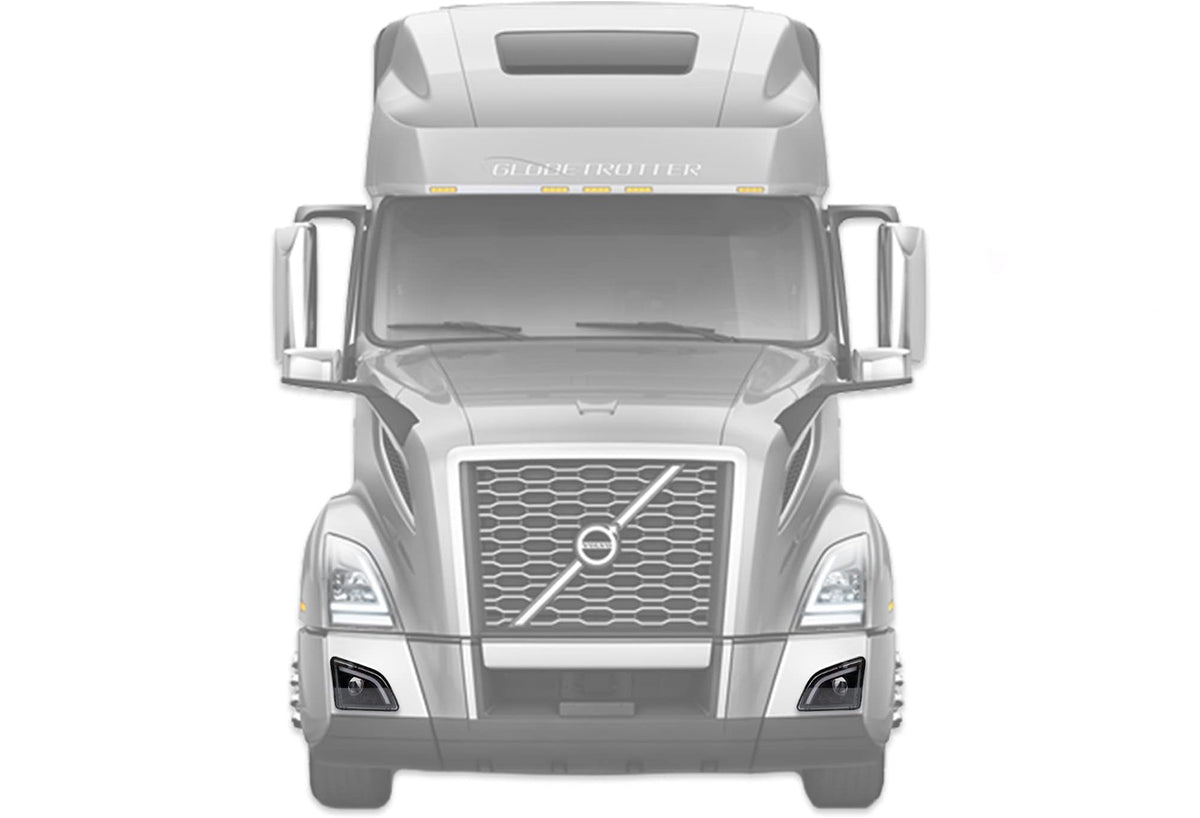 Fog Lights LED Set Black 2018+ Volvo VNL