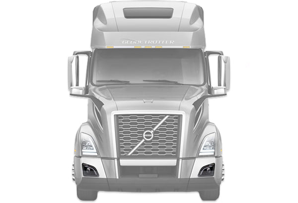 Fog Lights LED Set Black 2018+ Volvo VNL