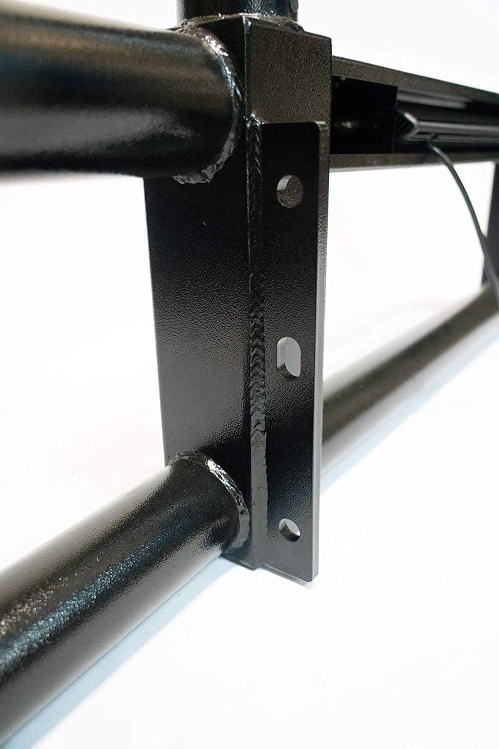 Grille Guard Black with Built in 16'' LED Bar Peterbilt 386