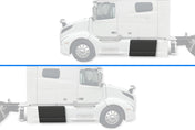 Middle Side Fairing Panels Set 2018-2024 Volvo VNL