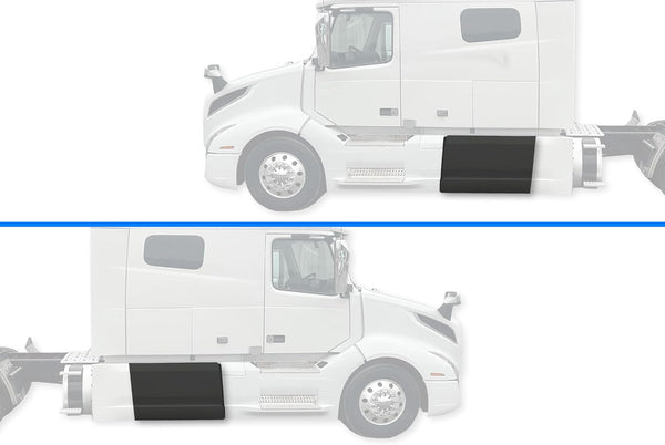 Middle Side Fairing Panels Set 2018-2024 Volvo VNL