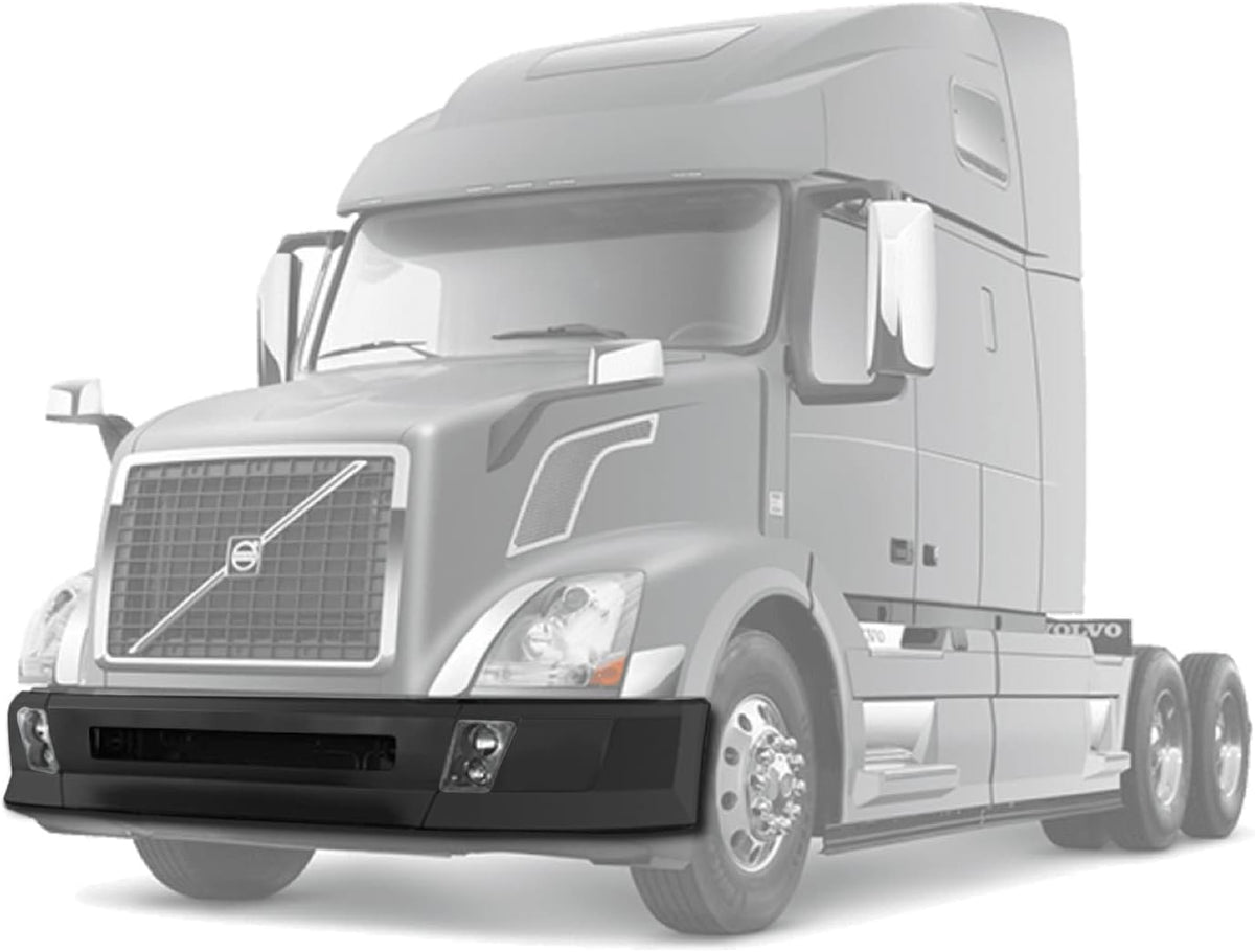 Bumper Plastic with Fog Hole Set 2004-2015 Volvo VNL