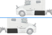 Middle Side Fairing Panels Set 2018-2024 Volvo VNL