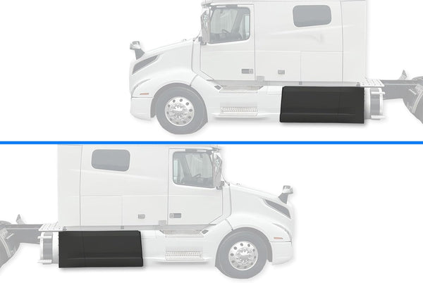 Middle Side Fairing Panels Set 2018-2024 Volvo VNL