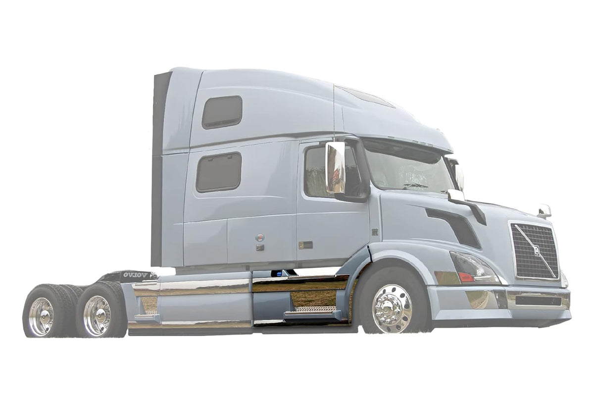 Front Step Fairing Panel Full Set Passenger 2004-2017 Volvo VNL