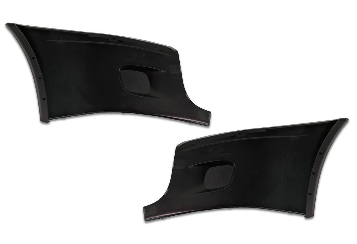 Bumper Corners Outer No Fog Holes Set 2008-2017 Freightliner Cascadia 125 113