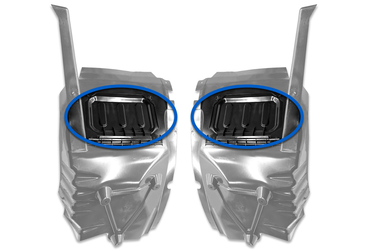 Covers fits Mudguard Liner Fenders Set 2022+ Kenworth T680 Next Gen