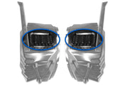 Covers fits Mudguard Liner Fenders Set 2022+ Kenworth T680 Next Gen